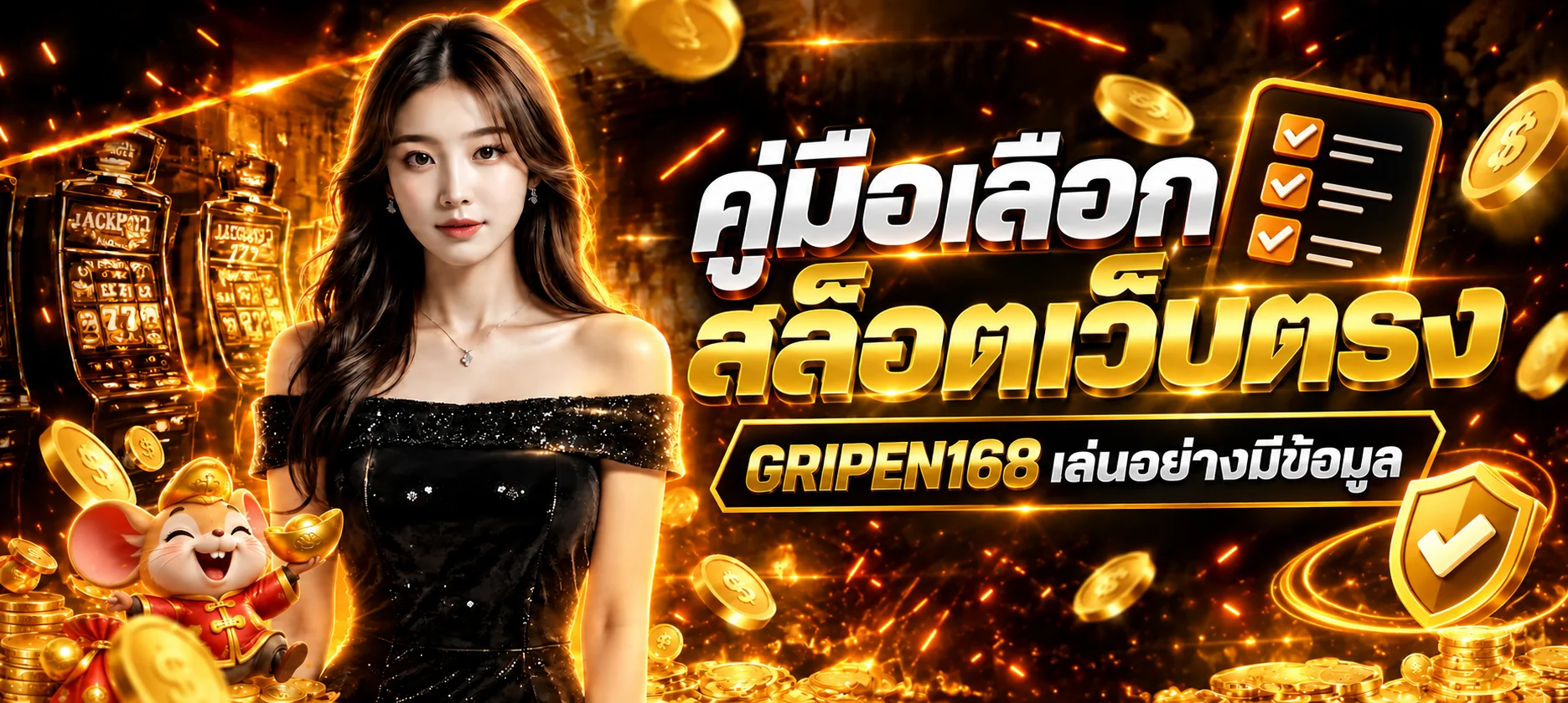 GRIPEN168 คู่มือเลือกสล็อตเว็บตรงอย่างปลอดภัย